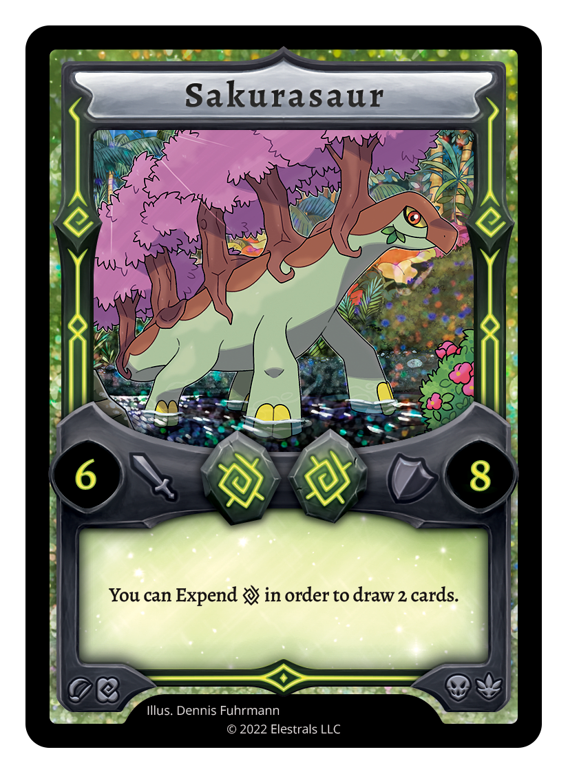 AC1-21 - Artist's Collection - Sakurasaur