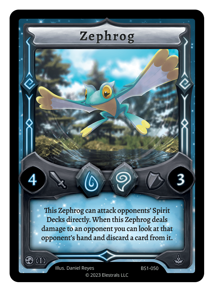 BS1-050 - Base Set 1st ed - Zephrog