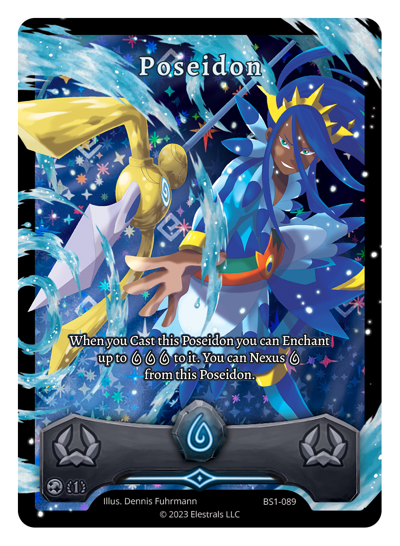 BS1-089 - Base Set 1st ed - Poseidon