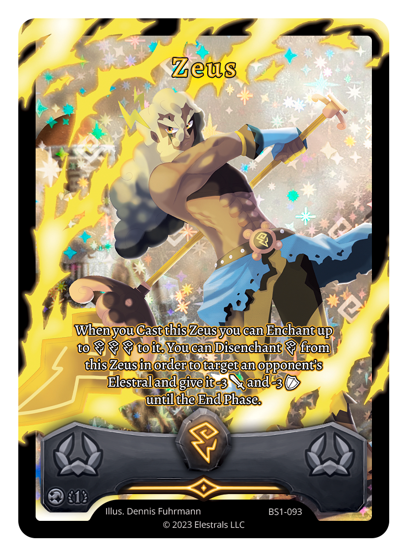BS1-093 - Base Set 1st ed - Zeus