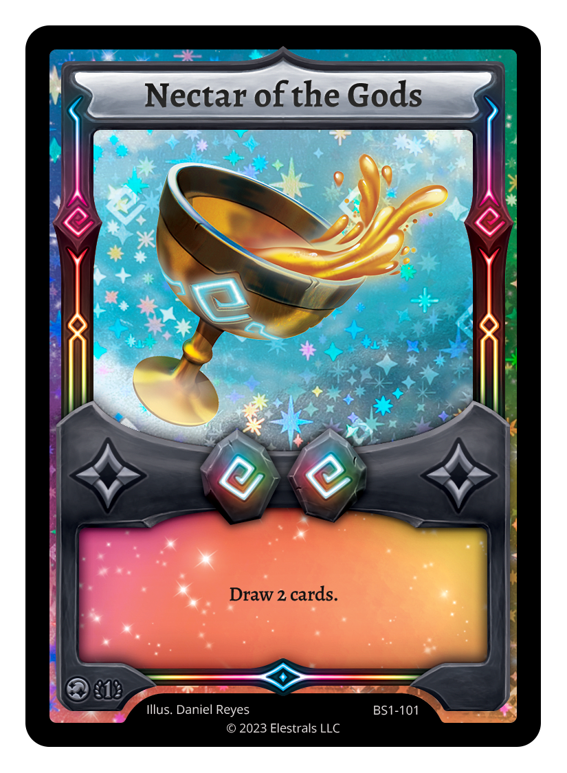 BS1-101 - Base Set 1st ed - Nectar of the Gods