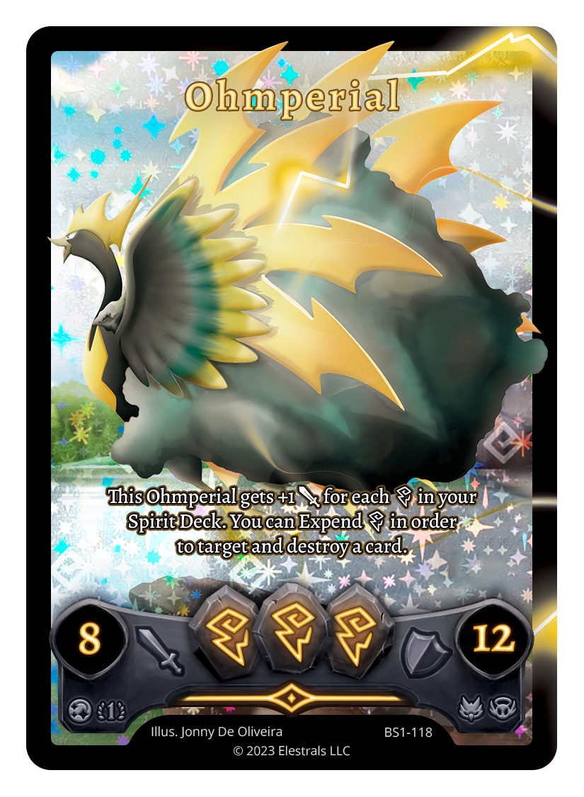 BS1-118 - Base Set 1st ed - Ohmperial (Full Art)
