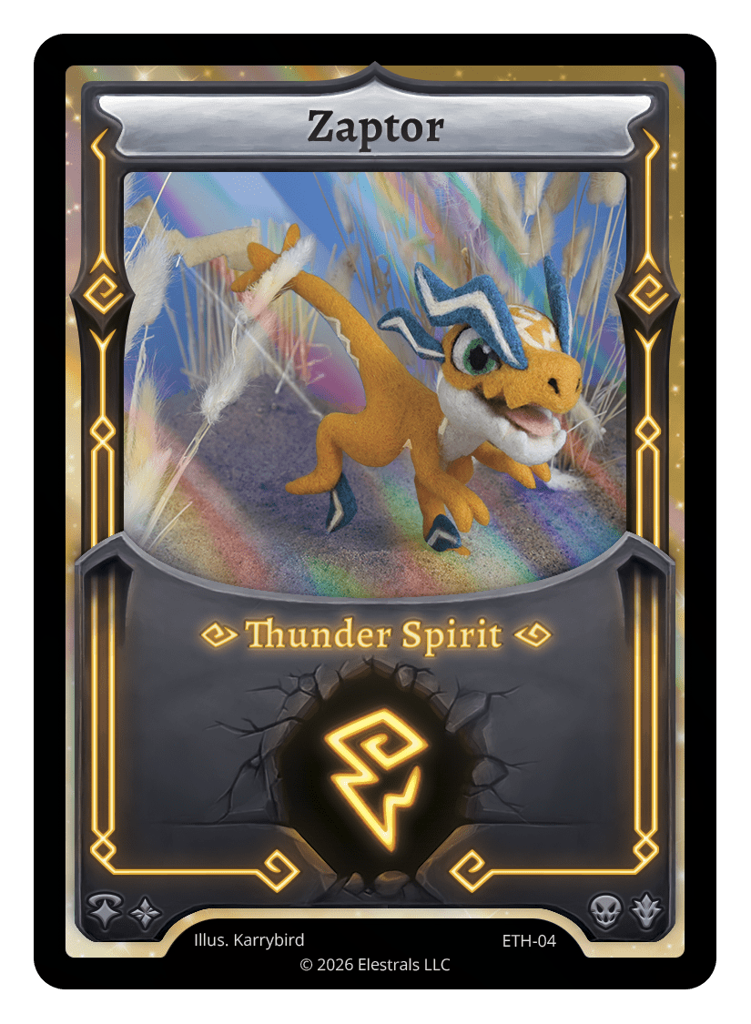 ETH-04 Zaptor (felt art)