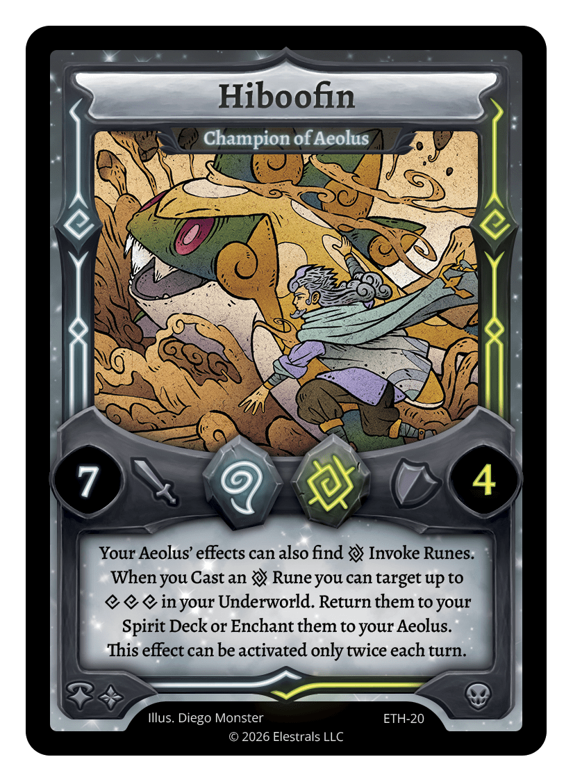 ETH-20 - Ethereal - Hiboofin COA Reverse