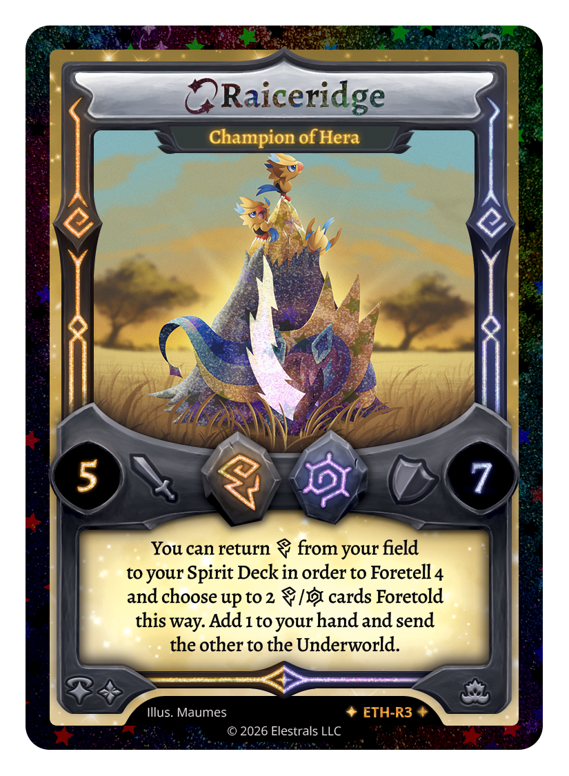 ETH-R3 Raiceridge COH Reverse Stelar