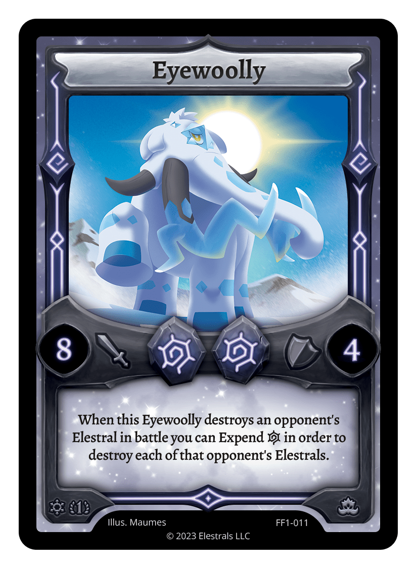 FF1-011 - Frostfall - Eyewoolly