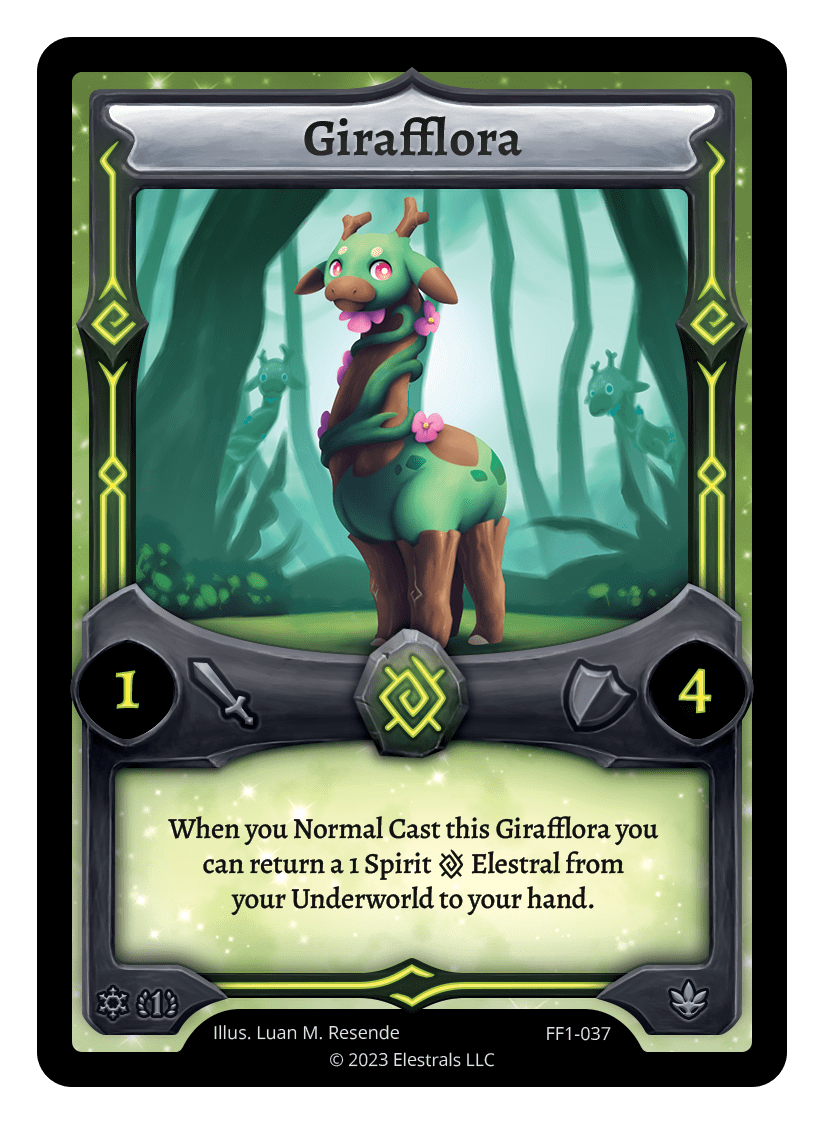 FF1-037 - Frostfall - Girafflora