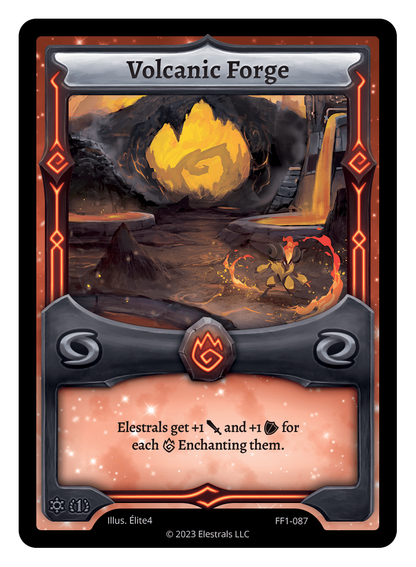 FF1-087 - Frostfall - Volcanic Forge