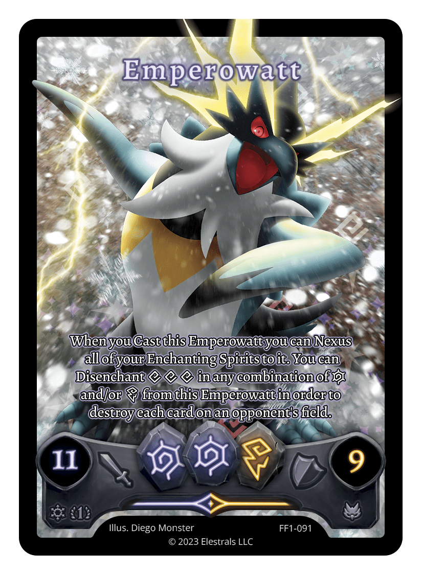 FF1-091 - Frostfall - Emperowatt (Full Art)