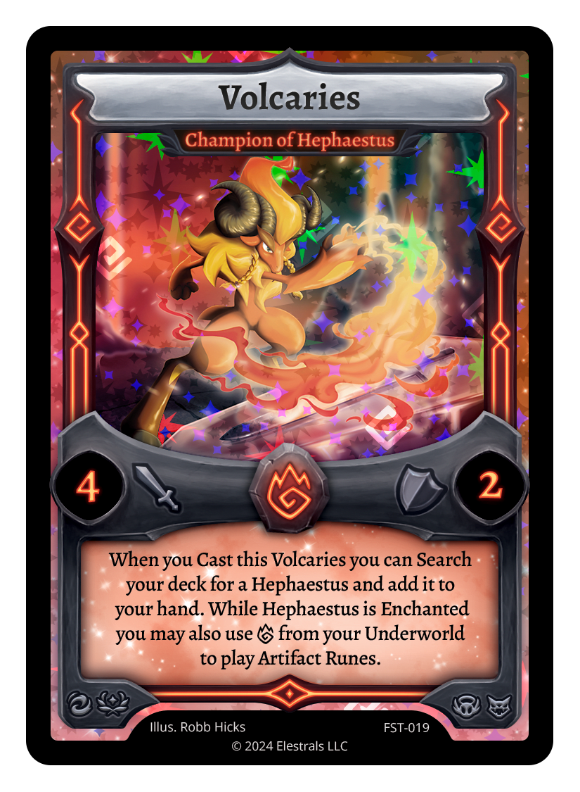 Volcaries - Champion of Hephaestus