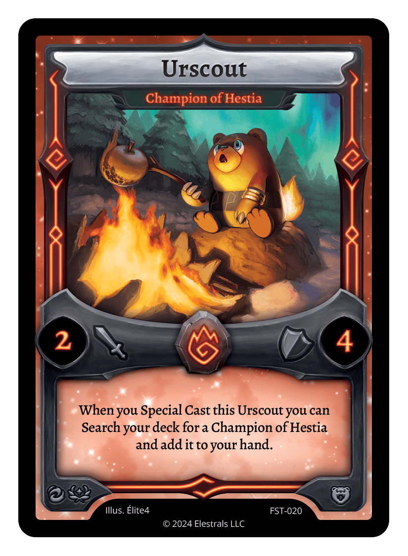 FST-020 - Firestorm - Urscout - Champion of Hestia