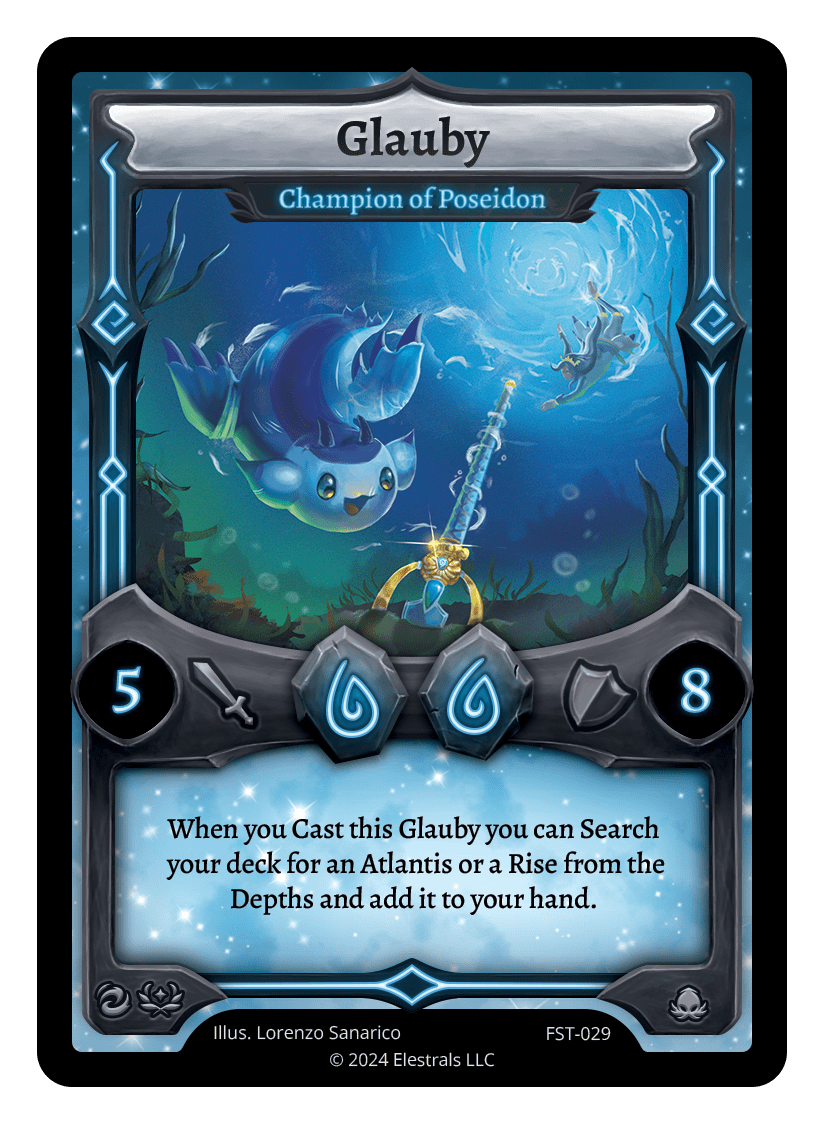 FST-029 - Firestorm - Glauby - Champion of Poseidon