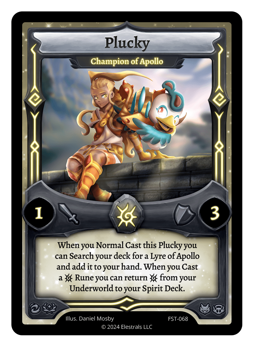 FST-068 - Firestorm - Plucky - Champion of Apollo