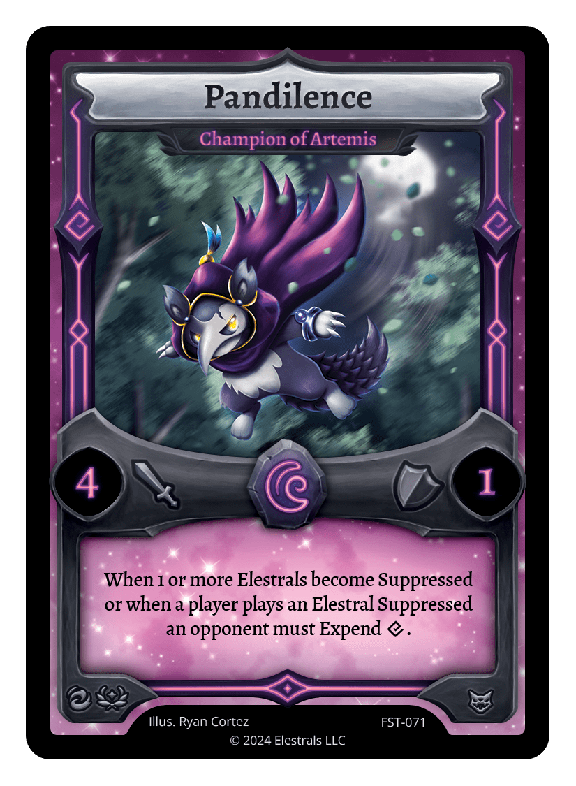 FST-071 - Firestorm - Pandilence - Champion of Artemis