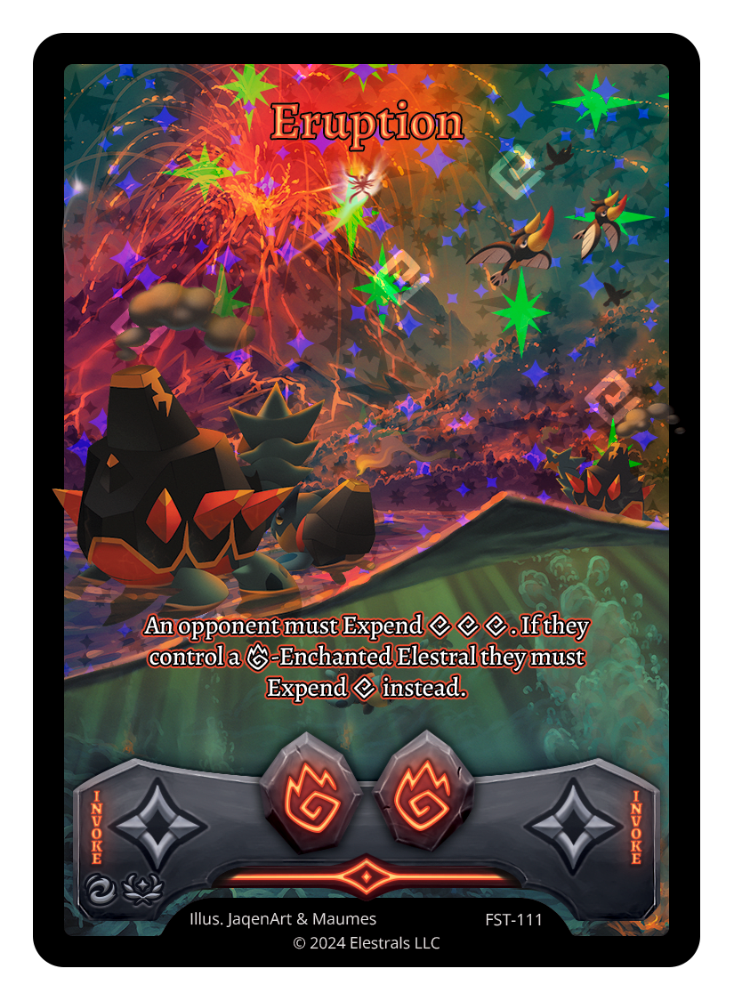 Eruption (Full Art)