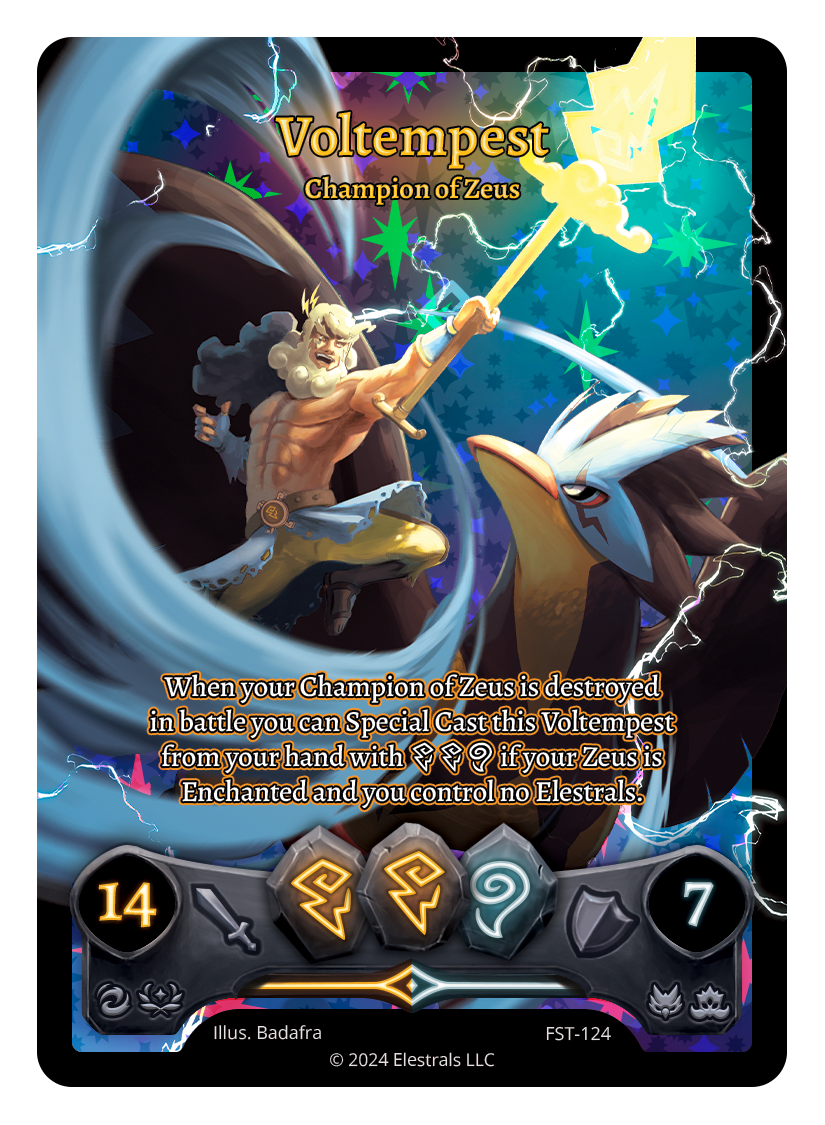 Voltempest - Champion of Zeus (Box Topper)