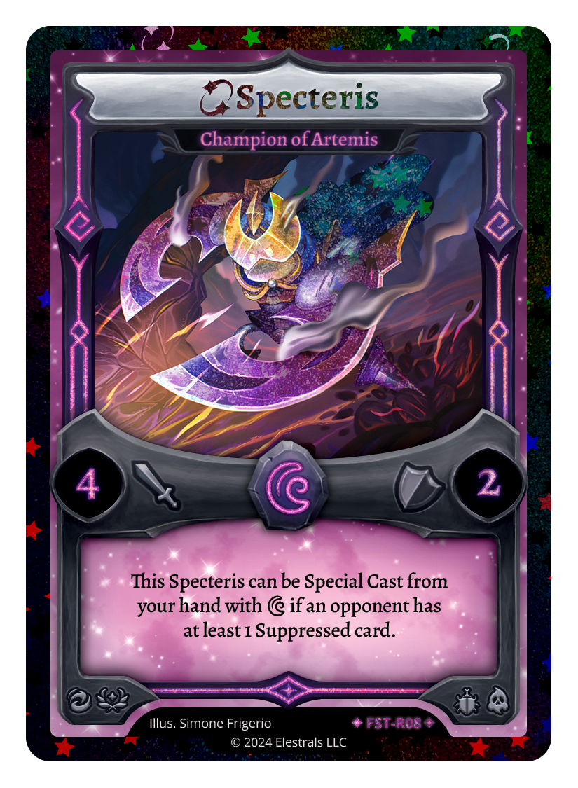 FST-R08 - Firestorm - Specteris - Champion of Artemis (Stellar)