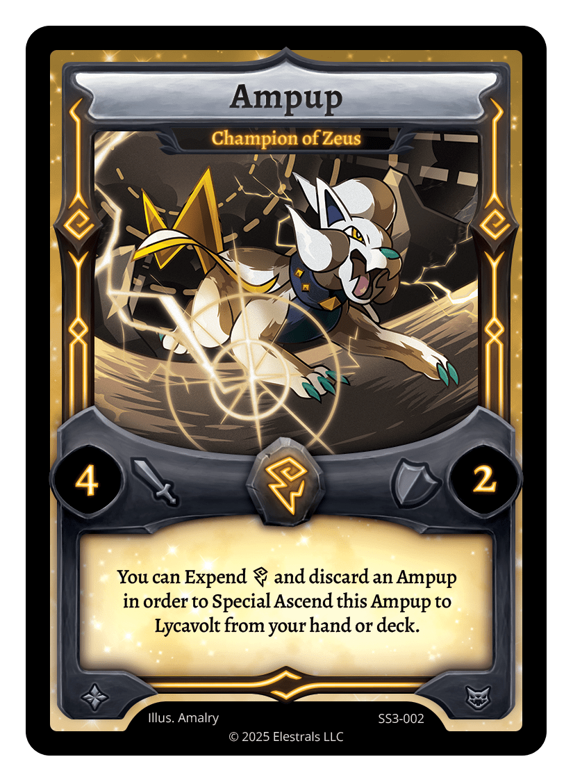 SS3-002 Ampup - Champion of Zeus