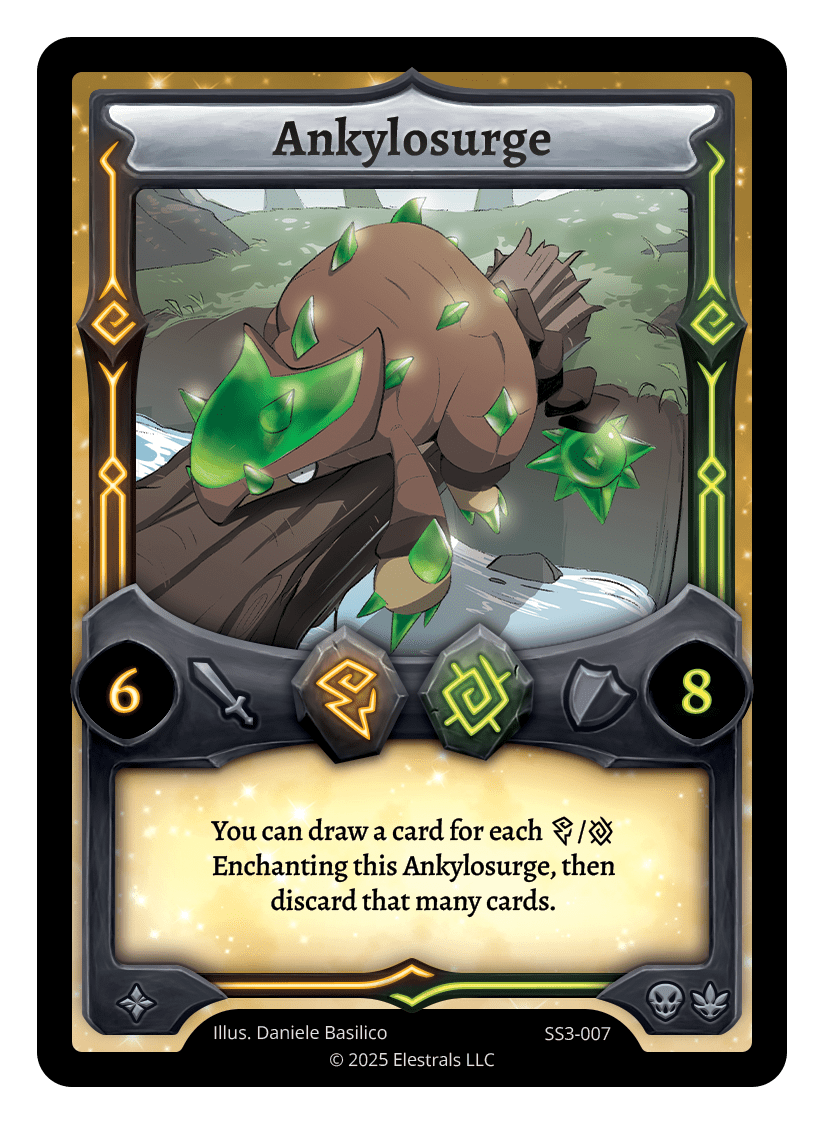 SS3-007 - Shattered Stars 3 - Ankylosurge