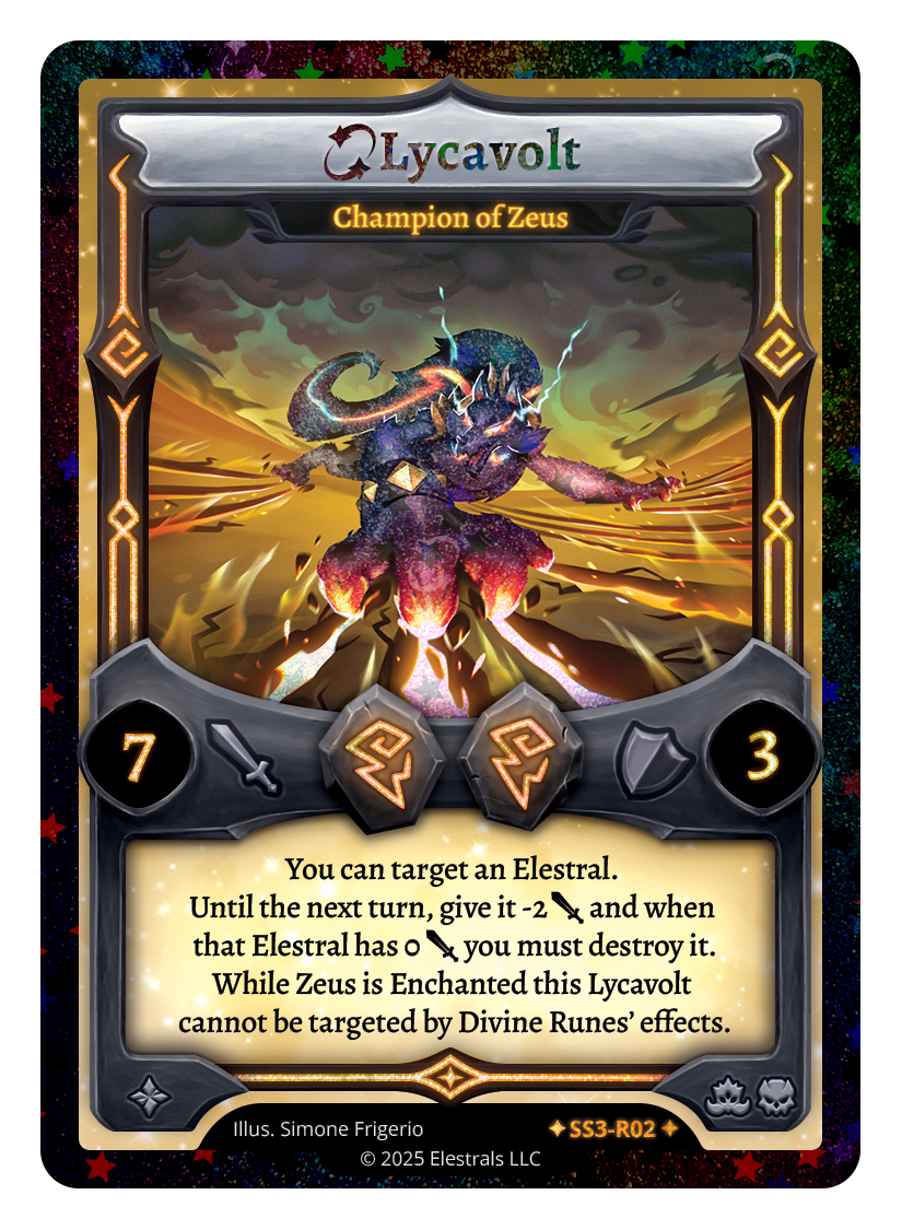 SS3-R02 Lycavolt - Champion of Zeus
