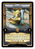 Platypulse - Champion of Hera Reverse Holo