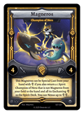 SST-037 - Sunstrike - Magneros - Champion of Hera Reverse Holo