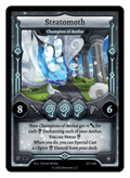 SST-048 - Sunstrike - Stratomoth - Champion of Aeolus (SST-048) Reverse Holo