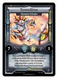 SST-050 - Sunstrike - Tornadjinn - Champion of Aeolus Reverse Holo