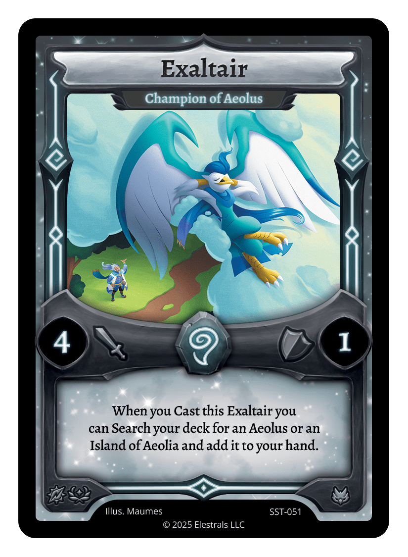 SST-051 - Sunstrike - Exaltair - Champion of Aeolus