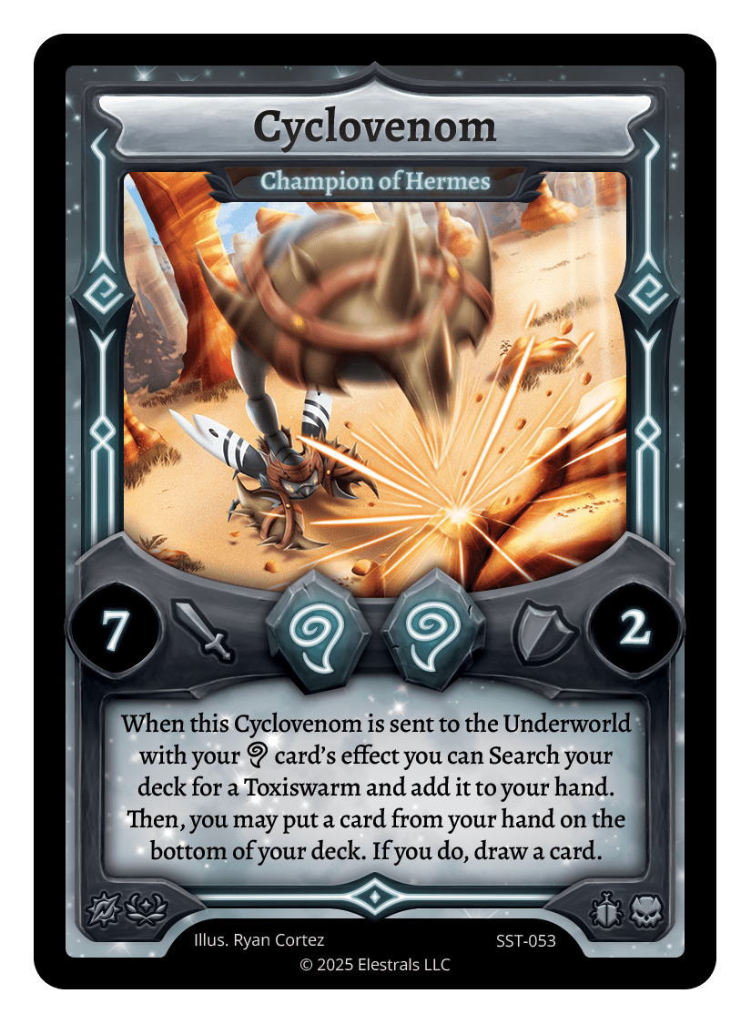 SST-053 - Sunstrike - Cyclovenom - Champion of Hermes (SST-053)