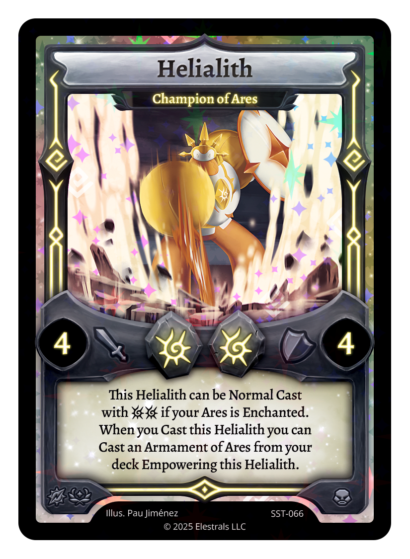 SST-066 - Sunstrike - Helialith - Champion of Ares