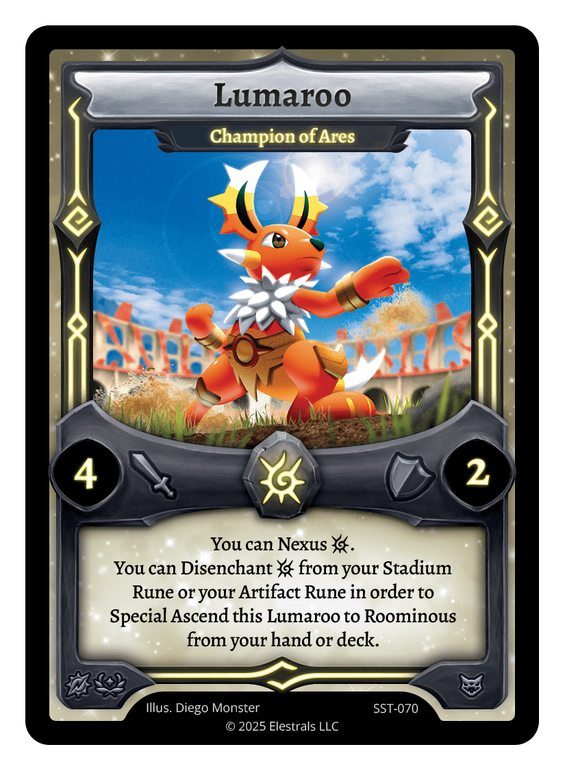 Lumaroo - Champion of Ares (SST-070) Reverse Holo