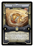 SST-072 - Sunstrike - Armadawn - Champion of Ares Reverse Holo