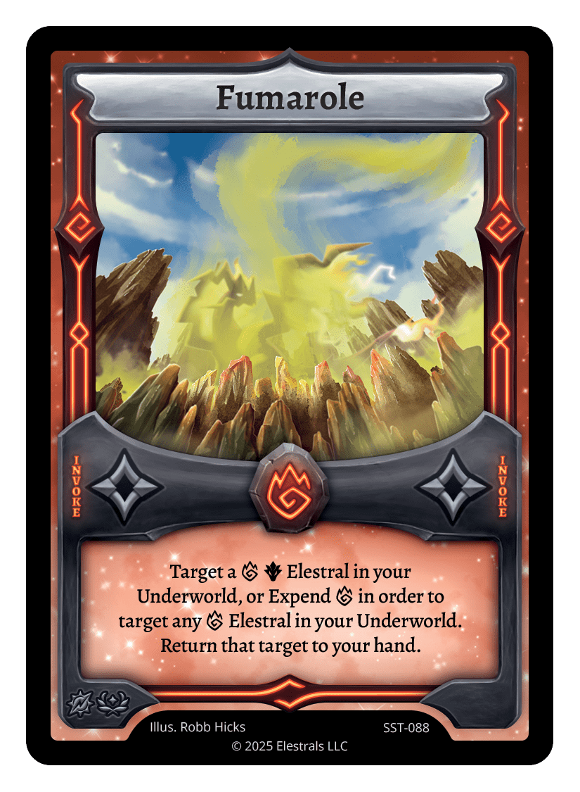 SST-088 - Sunstrike - Fumarole Reverse Holo