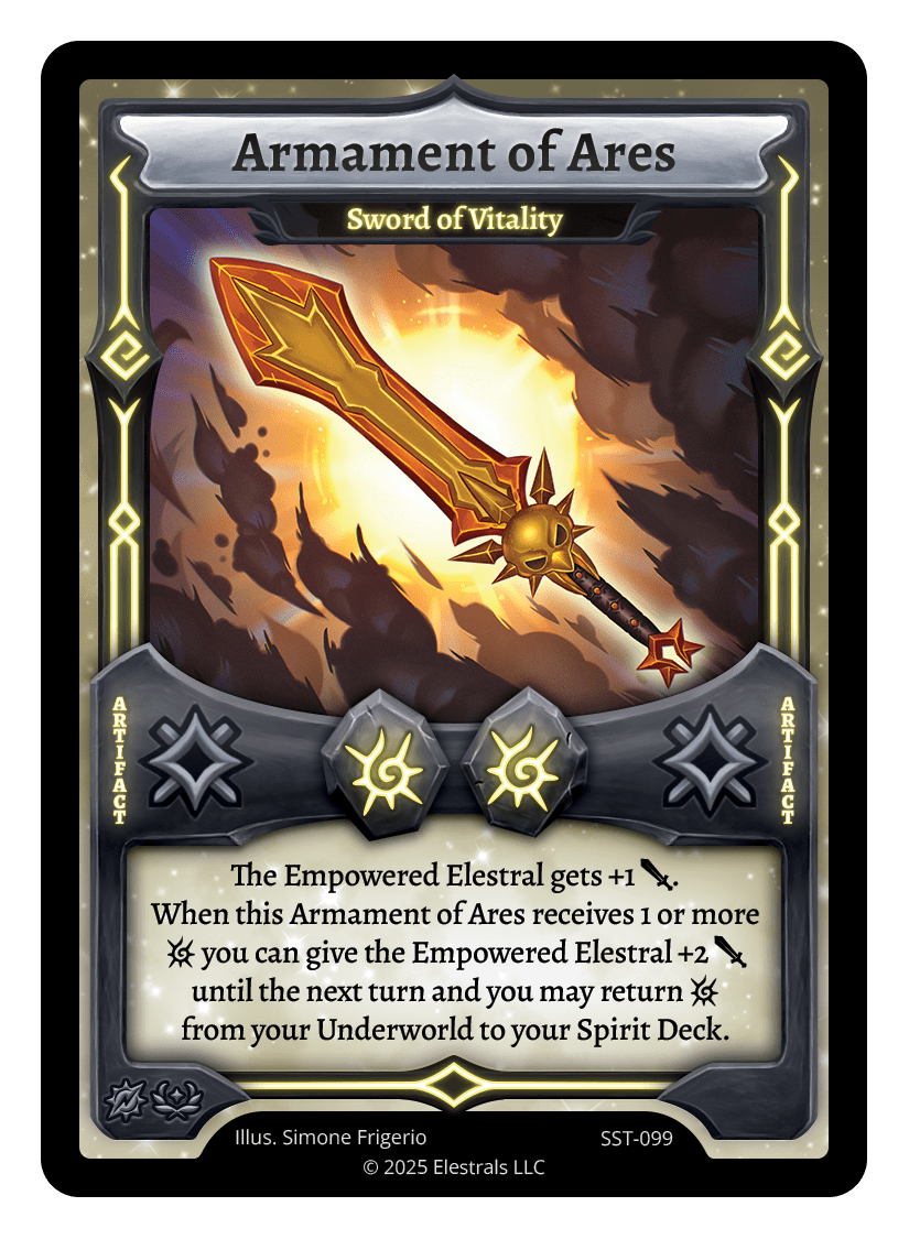 Armament of Ares - Sword of Vitality