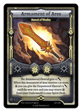 Armament of Ares - Sword of Vitality Reverse Holo