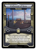 SST-100 - Sunstrike - Coliseum of Ares - The Armory Reverse Holo