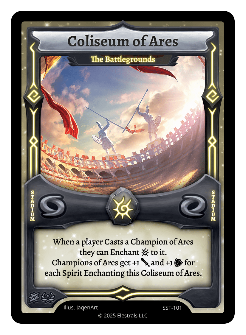 SST-101 - Sunstrike - Coliseum of Ares - The Battlegrounds