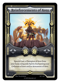 SST-102 - Sunstrike - Reinforcements of Ares (SST-102)  Reverse Holo