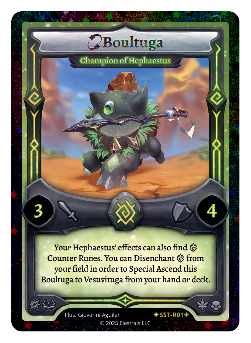 SST-R01 - Sunstrike - Boultuga - Champion of Hephaestus (SST-R01)
