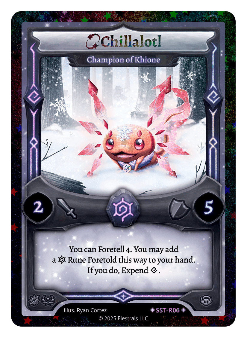 SST-R06 - Sunstrike - Chillalotl - Champion of Khione (SST-R06)