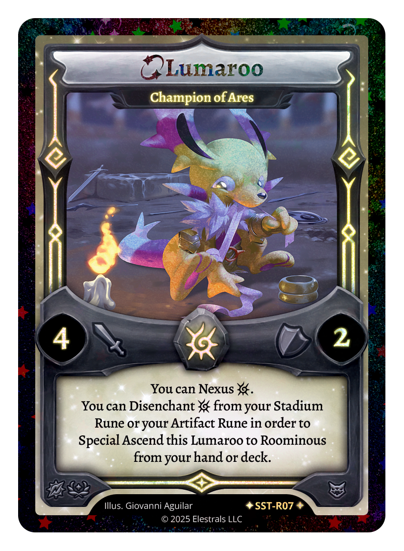 SST-R07 - Sunstrike - Lumaroo - Champion of Ares (SST-R07)