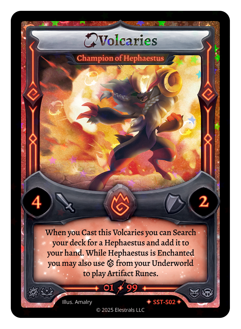 Volcaries - Champion of Hephaestus (SST-S02)