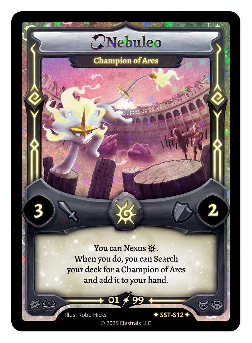 SST-S12 - Sunstrike - Nebuleo - Champion of Ares