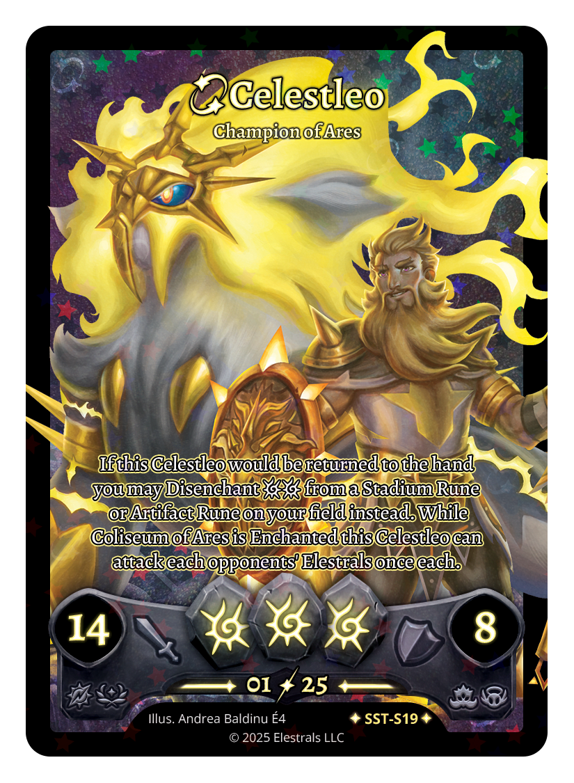 SST-S19 - Sunstrike - Celestleo - Champion of Ares